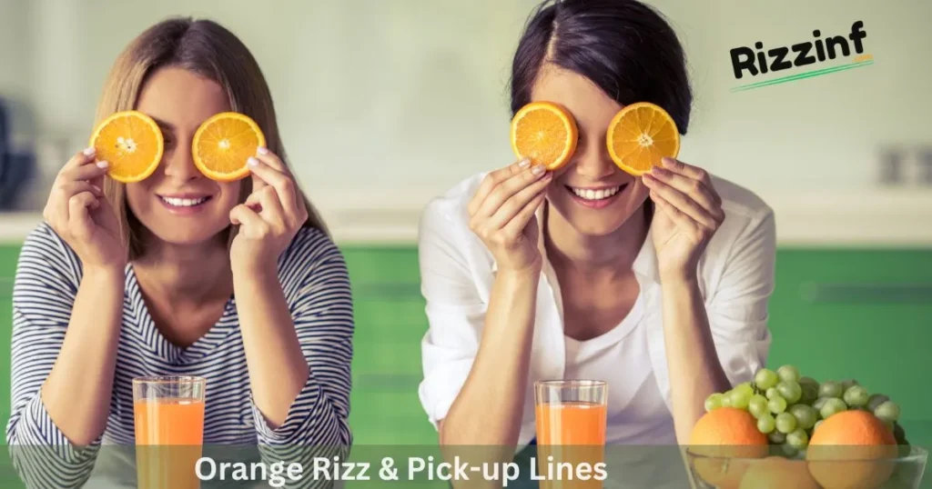 Orange Rizz Lines